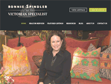 Tablet Screenshot of bonniespindler.com